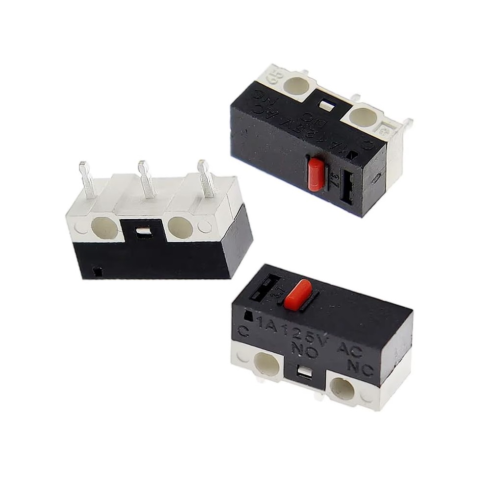 میکروسوئیچ مینیاتوری بدون اهرم کوچک 13mm