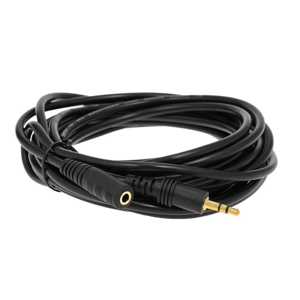 رابط افزایش طول aux جک 3.5mm طول 1.5 متری رابط افزایش طول aux جک 3.5mm طول 1.5 متری
