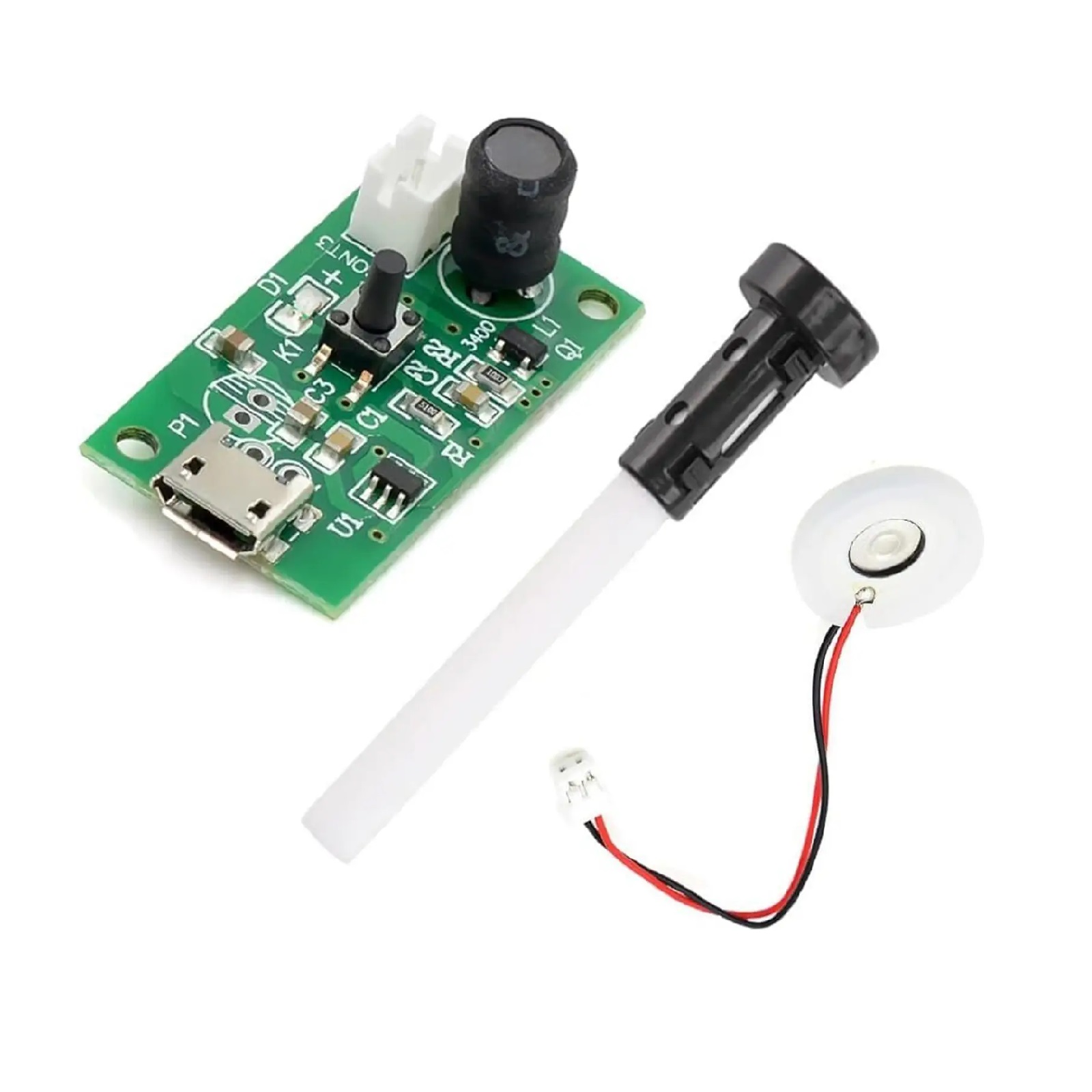 ماژول تولید بخار سرد با ورودی Micro USB به همراه لوازم ماژول تولید بخار سرد با ورودی Micro USB به همراه لوازم