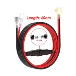 کابل اتصال سوکت فندکی و شارژر USB خودرو (فیوزدار 10A)