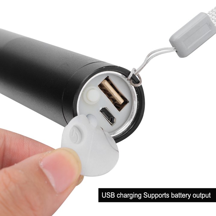 چراغ قوه یووی 365nm اسکای سون SK-P365 پاوربانک دار چراغ قوه یووی 365nm اسکای سون SK-P365 پاوربانک دار