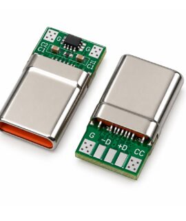 کانکتور نری TYPE-C فست شارژ 5 پین با IC شارژ
